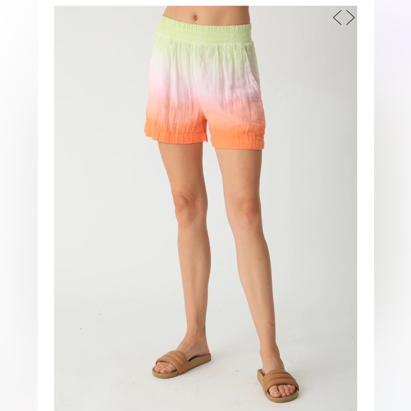 (NWT) Electric and Rose Weekend Gauze Short - Citrus